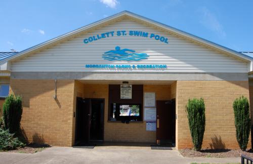 Collett St. Swim Pool building