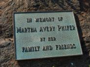 In Memory of Martha Avery Phifer by Her Family and Friends plaque