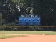Shuey Park American Legion Baseball Field scoreboard