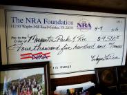 The NRA Foundation, 11250 Waples Mill Road, Fairfax, VA 22030 4/7/16 check to Morganton Parks & Rec for $4500