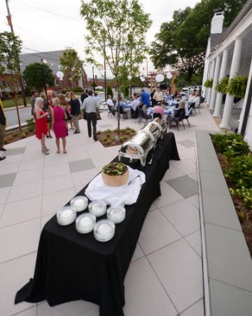 Courtyard banquet